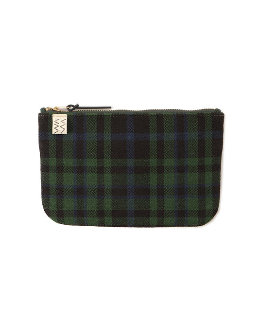 VISVIM 24AW TRAVEL POUCH BUFFALO CHECK