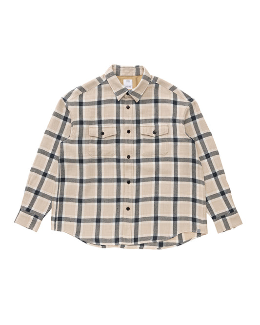 VISVIM 25SS LUMBER CHECK L/S